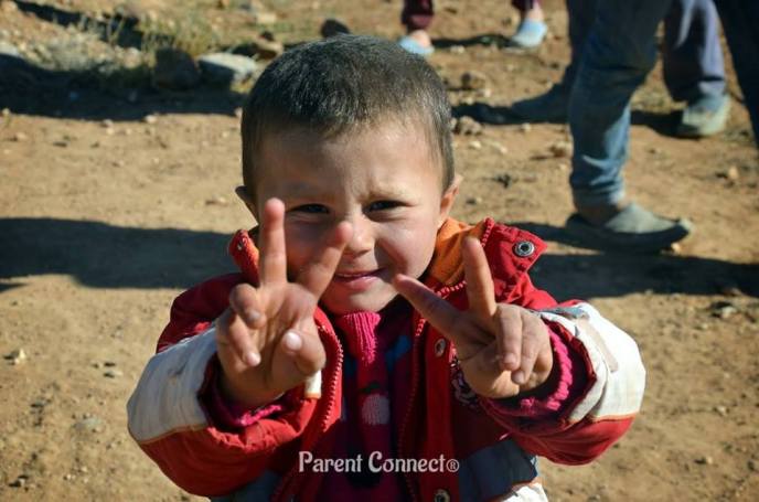 Parenting is not a battlefield.  Our children are not our enemies. They are our allies for peace in this life and the Hereafter. Anak-anak bukanlah musuh kita. Wujudkanlah perdamaian dan kerjasama demi sebuah kehidupan yang lebih tenang dan bermakna di dunia dan akhirat. (Photo: A Syrian child at Mafraq Refugee Camp, Jordan. December 2013)